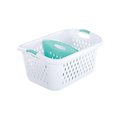 Dendesigns 2.2 Divided Laundry Basket 4Pack; White DE382788